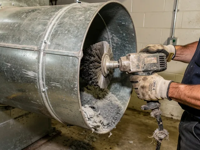 Industrial-grade dryer vent cleaning by Maple Heights Dryer Vent Cleaning in Maple Heights