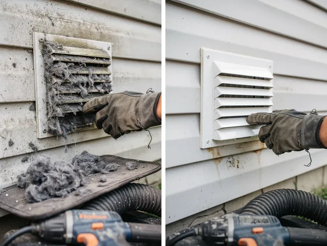 Residential dryer vent cleaning by Maple Heights Dryer Vent Cleaning in Maple Heights
